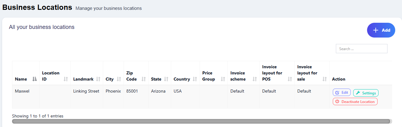 Multi-Location Management