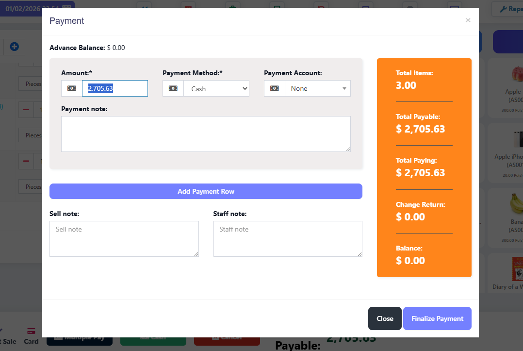 Flexible Payment System